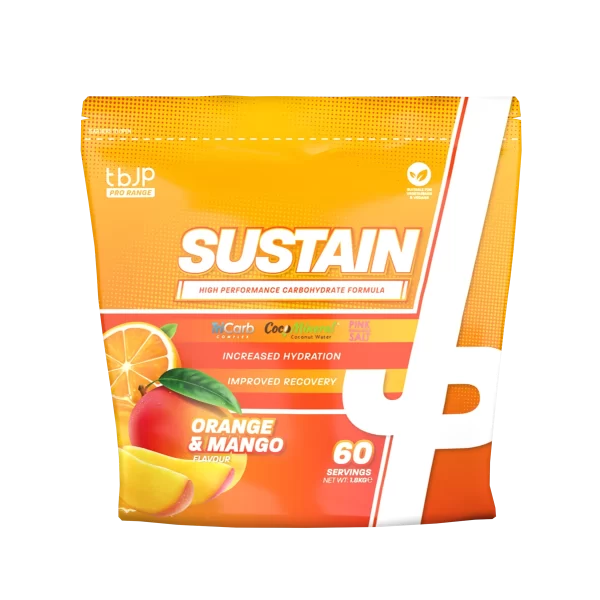 Trained By JP Sustain Intra Workout 1800g (60 Servings) - Orange & Mango